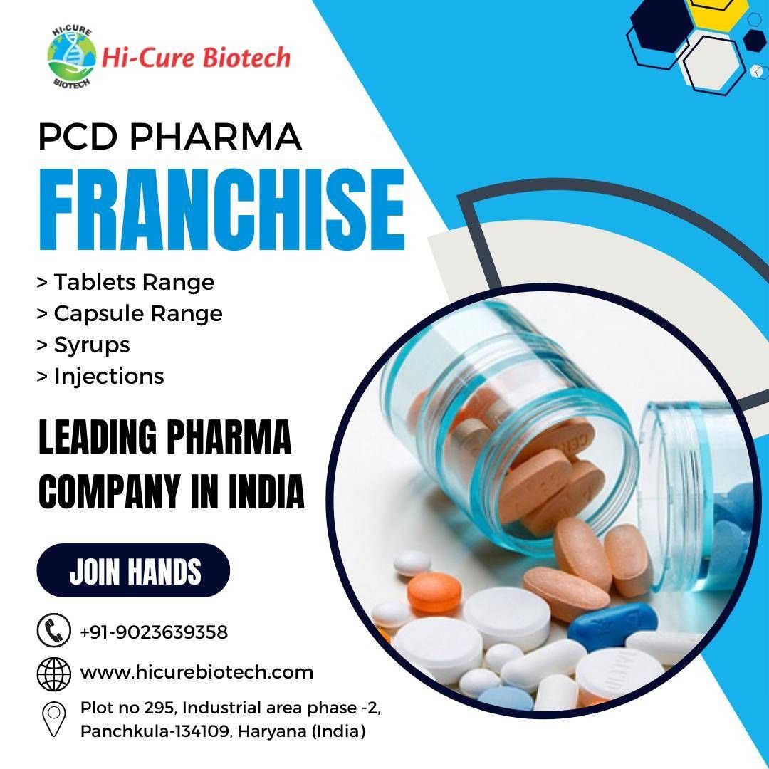 - Top Medicine PCD Pharma Franchise in India