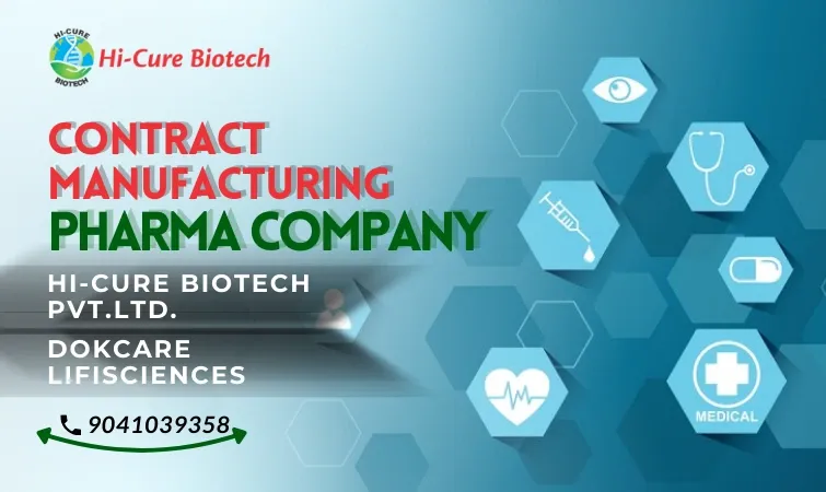 - Contract Manufacturing Pharma Company