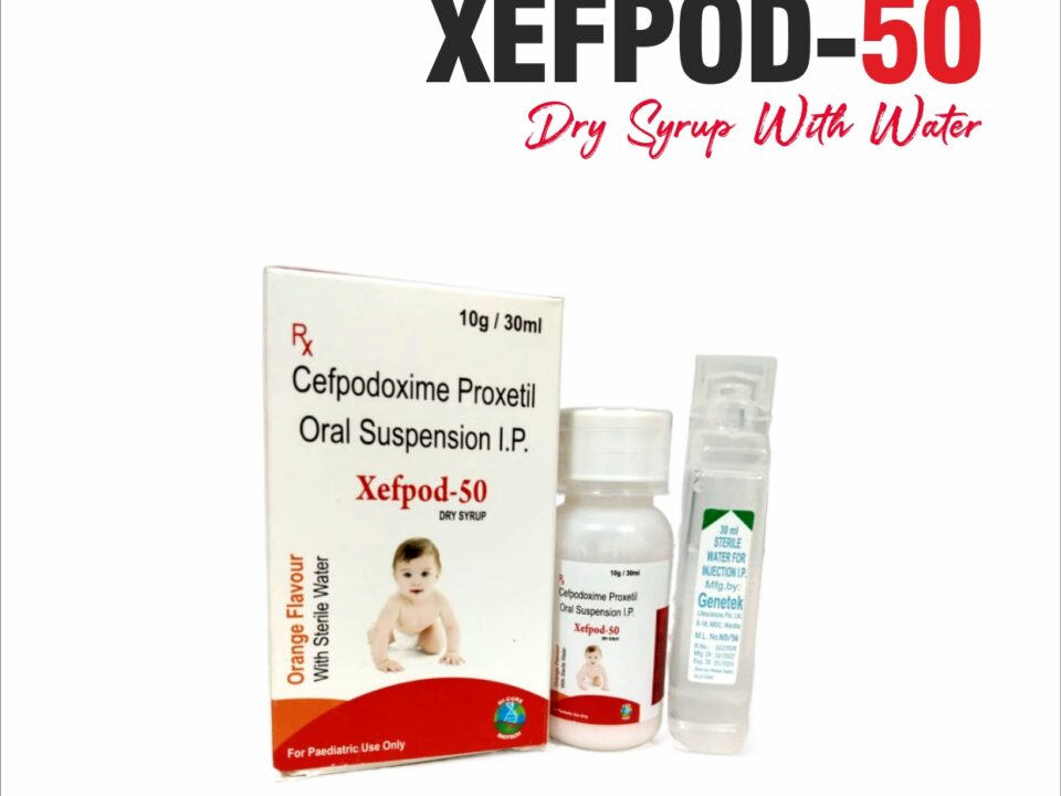 XEFPOD-50 Dry Syrup With Water